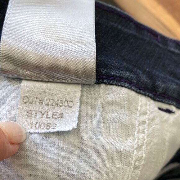 NYDJ Tummy Tuck Technology Cropped Mid -Rise Stretch‎ Jeans Cuffed Size 6 - Picture 14 of 14